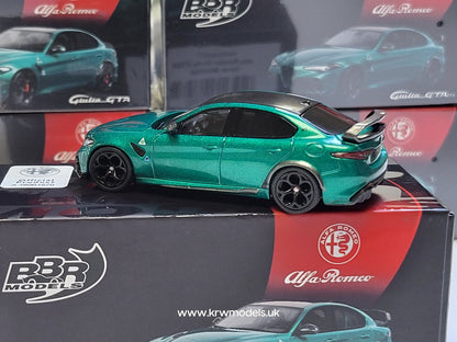 1/64 Alfa Romeo Giulia GTAm, verde montreal BBRDIE6411