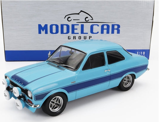 MCG 18386 - Ford Escort MK I RS 2000 Light Blue 1973 RHD