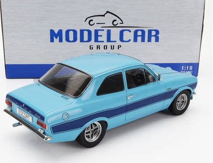 MCG 18386 - Ford Escort MK I RS 2000 Light Blue 1973 RHD