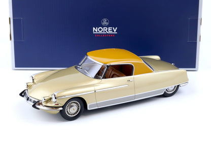 1/18 - Citroën DS 19 Le Dandy 1964 Beige metallic and Brown - N181741