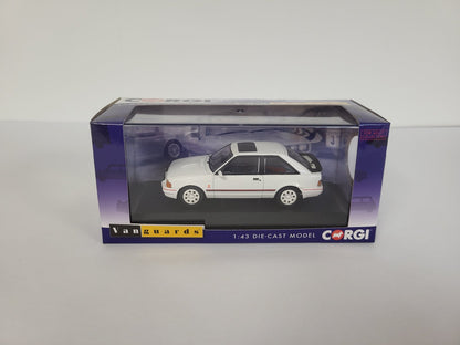 CORGI VANGUARDS - VA14300 Ford Escort Mk4 XR3i Diamond White 1:43