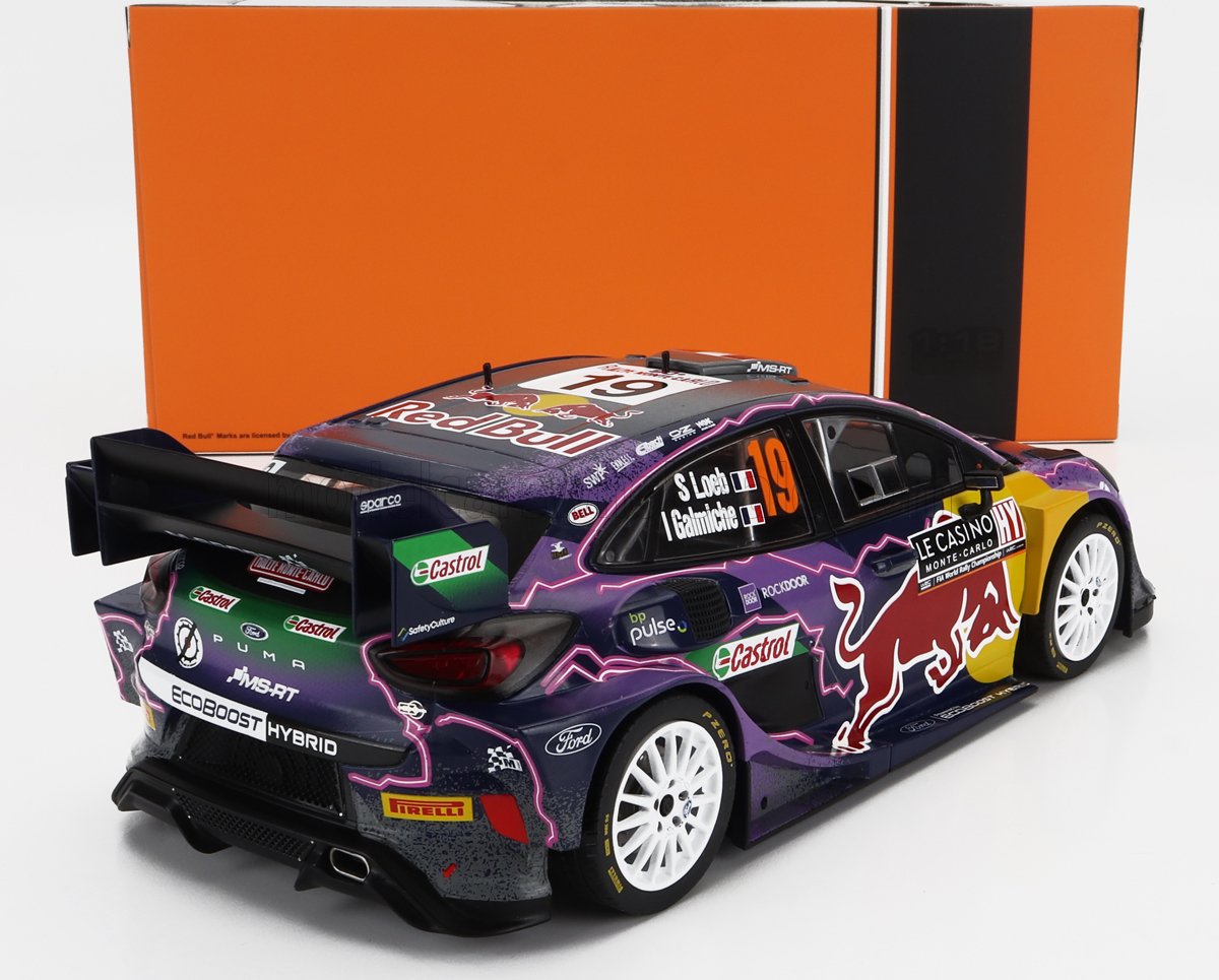 PUMA RALLY1 RED BULL TEAM FORD WORLD RALLY M-SPORT N 19 WINNER RALLY M –  KRW Models