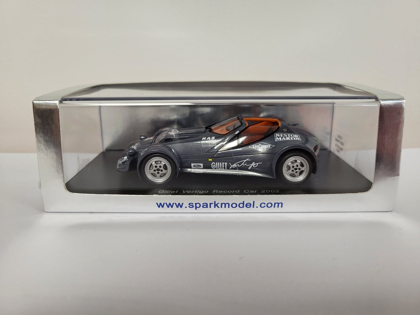 1/43 Spark Gillet Vertigo Record Car 2002   S1461