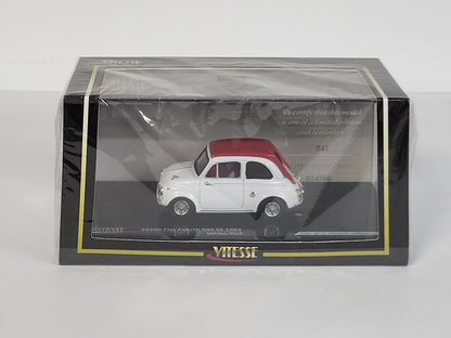 Fiat Abarth 595 SS 1964 White /red