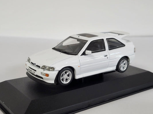 Corgi Vanguards 1/43 Ford Escort RS Cosworth Diamond White VA14800