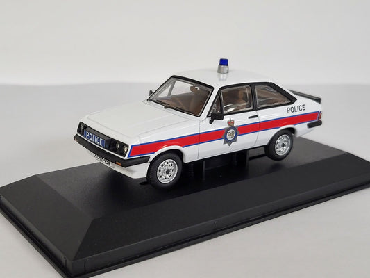 Corgi Vanguards 1:43 Ford Escort Mk2 RS2000 Merseyside Police VA14904