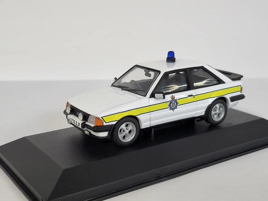 Corgi Vanguards 1:43 Die-cast Ford Escort Mk3 XR3i Durham Constabulary - VA11012