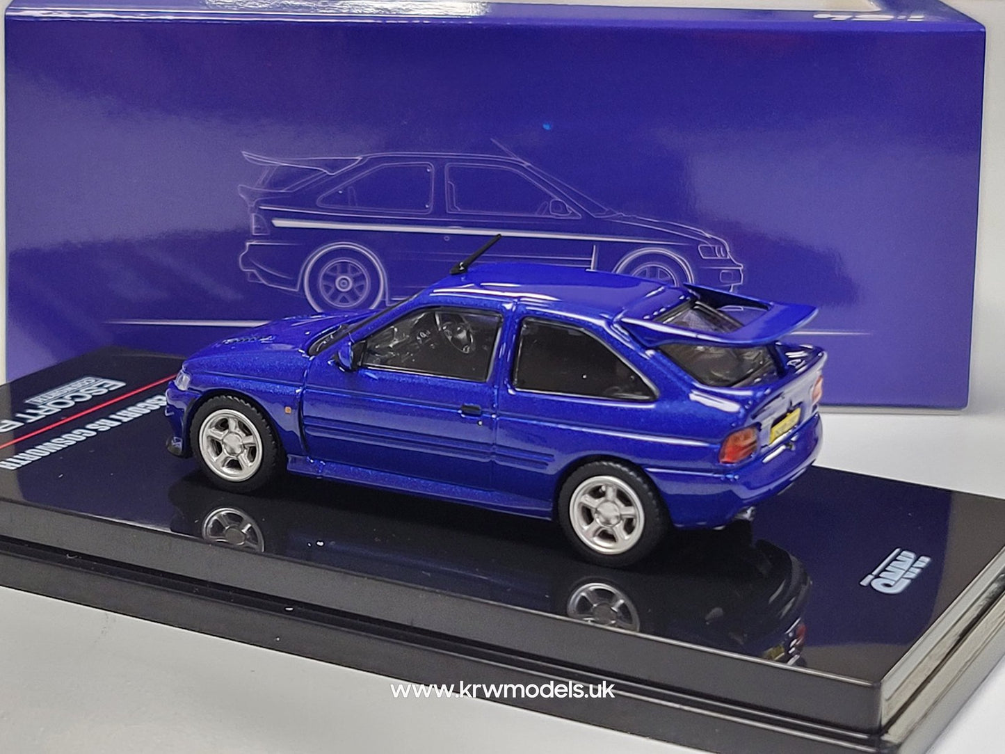 1/64 FORD ESCORT RS COSWORTH BLUE RHD - IN64FERSBLU-R