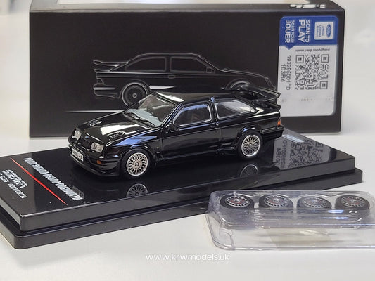 1/64 1986 FORD SIERRA RS500 COSWORTH BLACK - IN64RS500BLACK