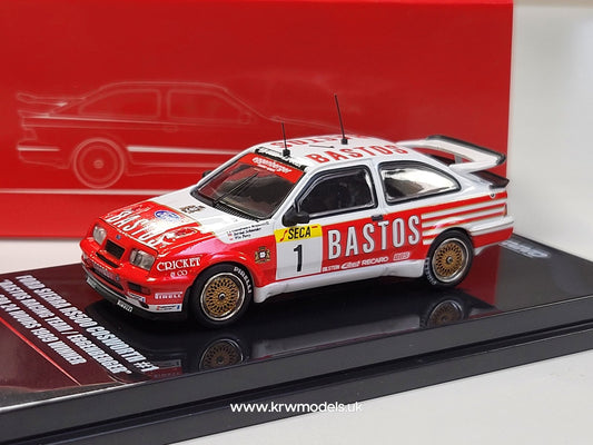 IN64RS500BASTOS - 1/64 1989 FORD SIERRA RS500 COSWORTH NO.1 BASTOS SPA 24H 1989 WINNER