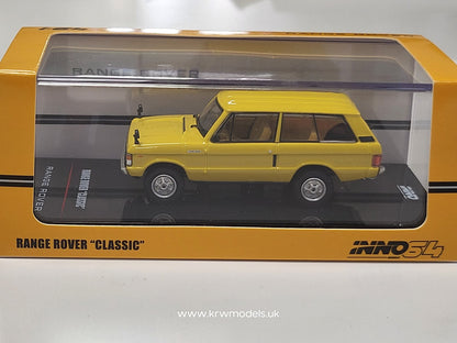 Land Rover "Classic" RHD (Right Hand Drive) Sanglow Yellow 1/64 - IN64-RRC-SGYL