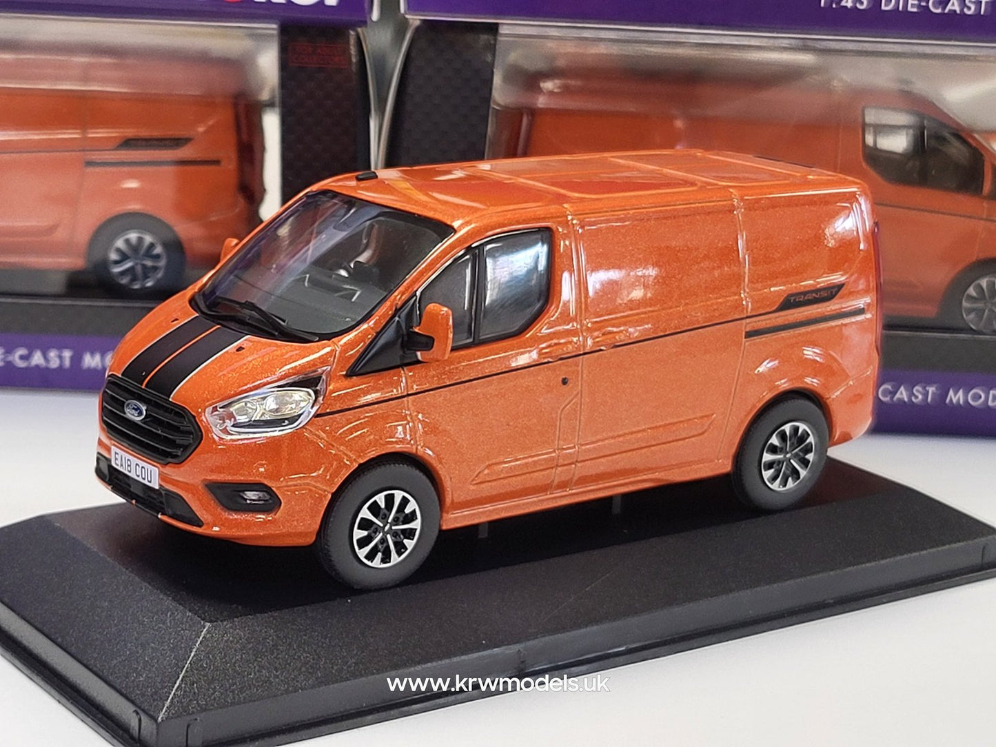 VA15101 Ford Transit Custom Sport, Orange Glow