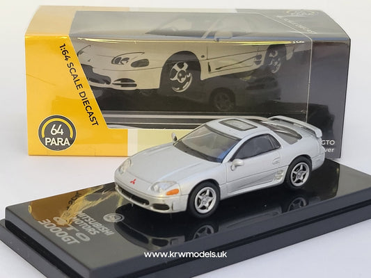 1:64 Mitsubishi GTO 3000GT Silver / Pyrenees Black - PA55139