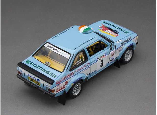 1/43 2015 Ford Escort RS1800 #3 C.Breen/ V. Hennessey winner West Wales Rally 2015