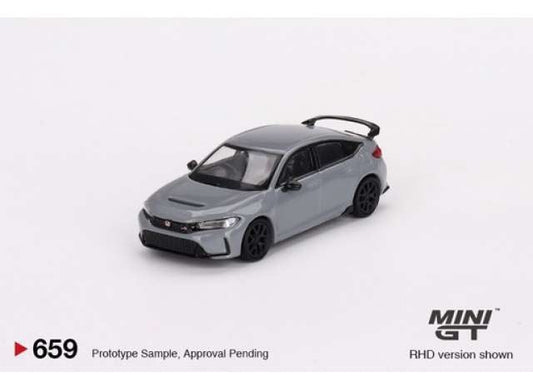 MGT00659-R- 1/64 Honda Civic Type R, sonic gray pearl