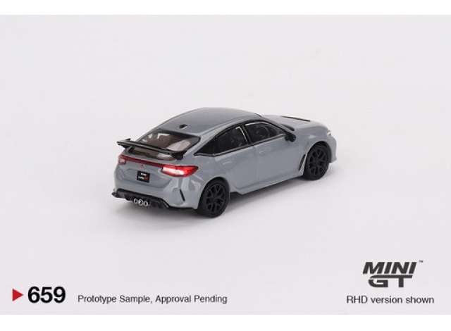 MGT00659-R- 1/64 Honda Civic Type R, sonic gray pearl