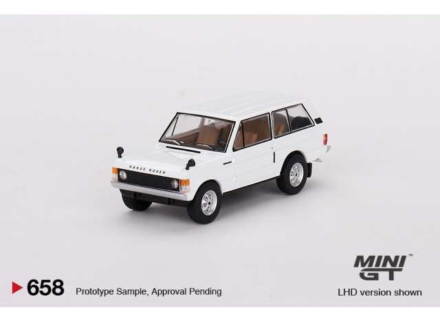 MGT00658rhd - 1/64 Range Rover Davos, white