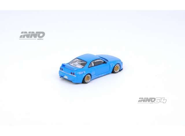 1/64 Nissan Skyline GT-R (R33) Pandem Rocket Bunny, blue