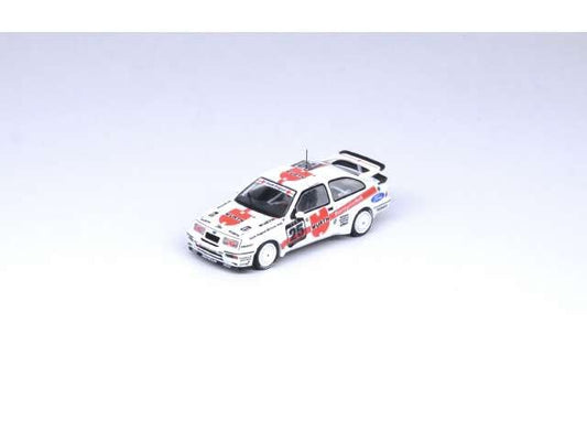 1/64 Ford Sierra RS500 Cosworth #25 Team Wurth Racing DTM Nurnburgring winner 1988 A.Hahne, white/re