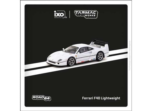 1/64 Ferrari F40 Lightweight, white - TC-T64R076WH