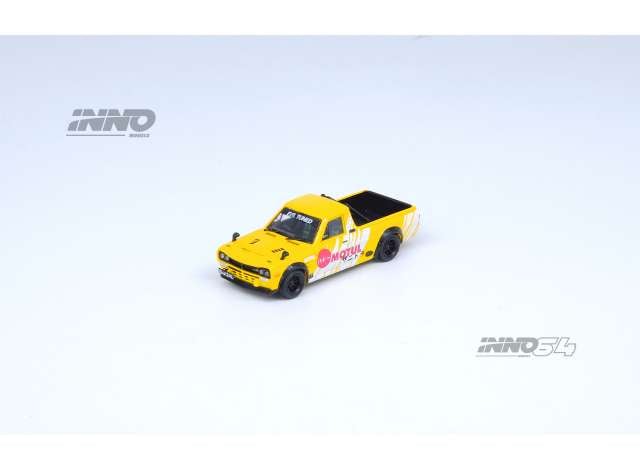 1/64 Nissan Hakotora Pick Up Truck *MOTUL* Livery, yellow - in64-HKT-MOTUL