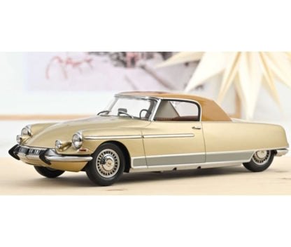 1/18 - Citroën DS 19 Le Dandy 1964 Beige metallic and Brown - N181741