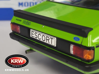 MCG 18406 Ford Escort MK II RS2000 Light Green, RHD, 1977