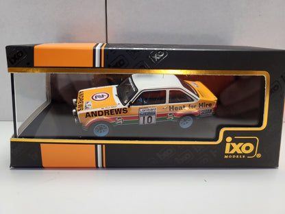 IXO 1:43 SCALE Ford Escort MKII #10 RAC Rally 1979 RAC331