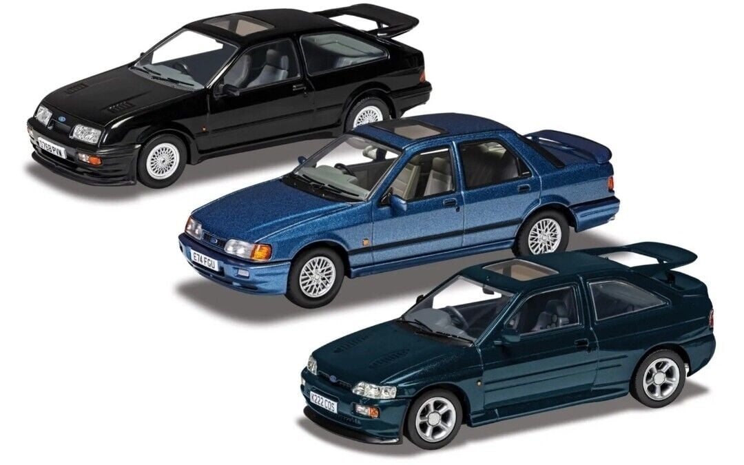 Corgi Vanguards Ford RS Cosworth Collection Set Escort/Sierra/Sapphire CW00001