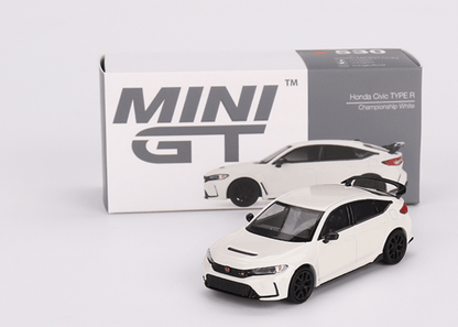 MGT00530-R - 1/64 Honda Civic Type R Championship White 2023 - Mini-GT