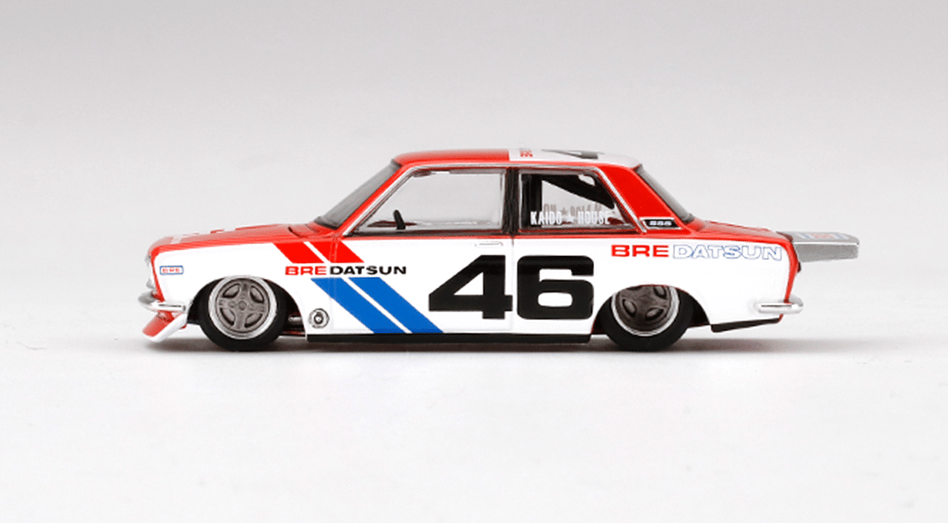 MGTKHMG005- 1/64 - Datsun 510 Pro Street BRE510 V1 - Mini-GT