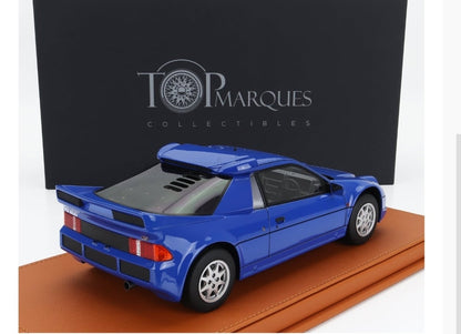 TOPMARQUES - 1/18 - FORD RS200 1984 - BLUE - TOP122C
