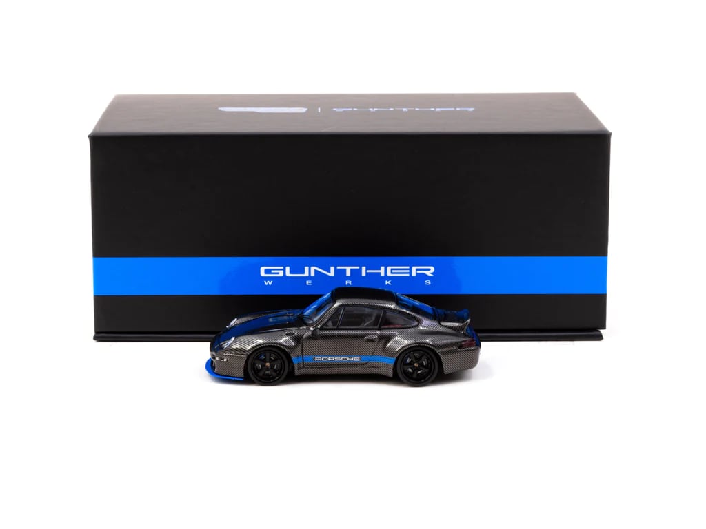 TCT64TL054BCF - 1/64 PORSCHE 993 REMASTERED BY GUNTHER WERKS BLACK