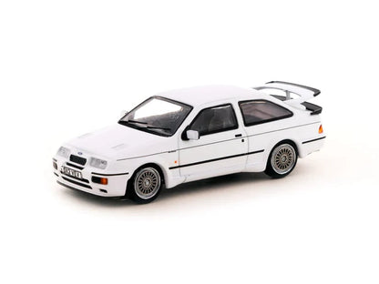 1/64 1989 FORD SIERRA RS500 COSWORTH, WHITE - Tarmac Works Road64