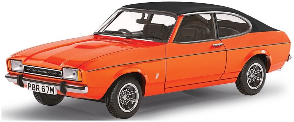 1/43 - Ford Capri Mk2 3-litre Ghia Automatic Sebring Red - VA15401