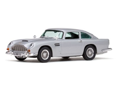 Aston Martin DB5 Silver Birch. 1:43 scale