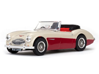 Austin Healey 3000 Open Ivory/Tartan Red