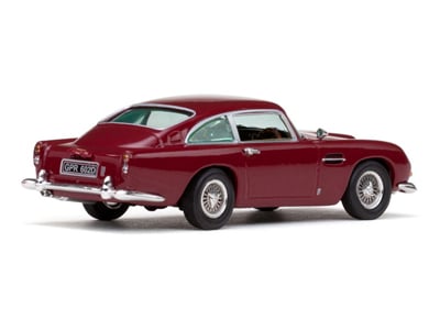 Aston Martin DB5 Dark Metallic Maroon. 1:43 scale