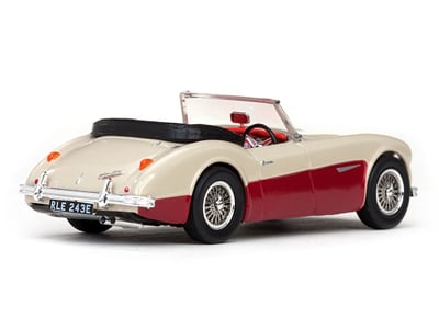 Austin Healey 3000 Open Ivory/Tartan Red