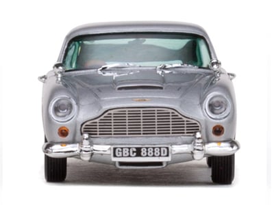 Aston Martin DB5 Silver Birch. 1:43 scale