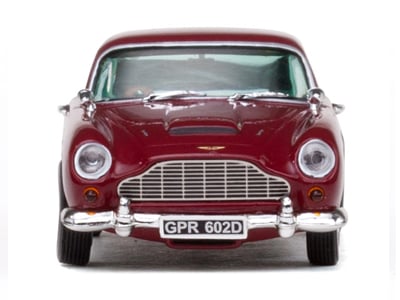 Aston Martin DB5 Dark Metallic Maroon. 1:43 scale