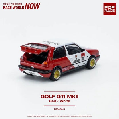 1/64 VW GOLF MKII RED/WHITE - PR640015 - Poprace