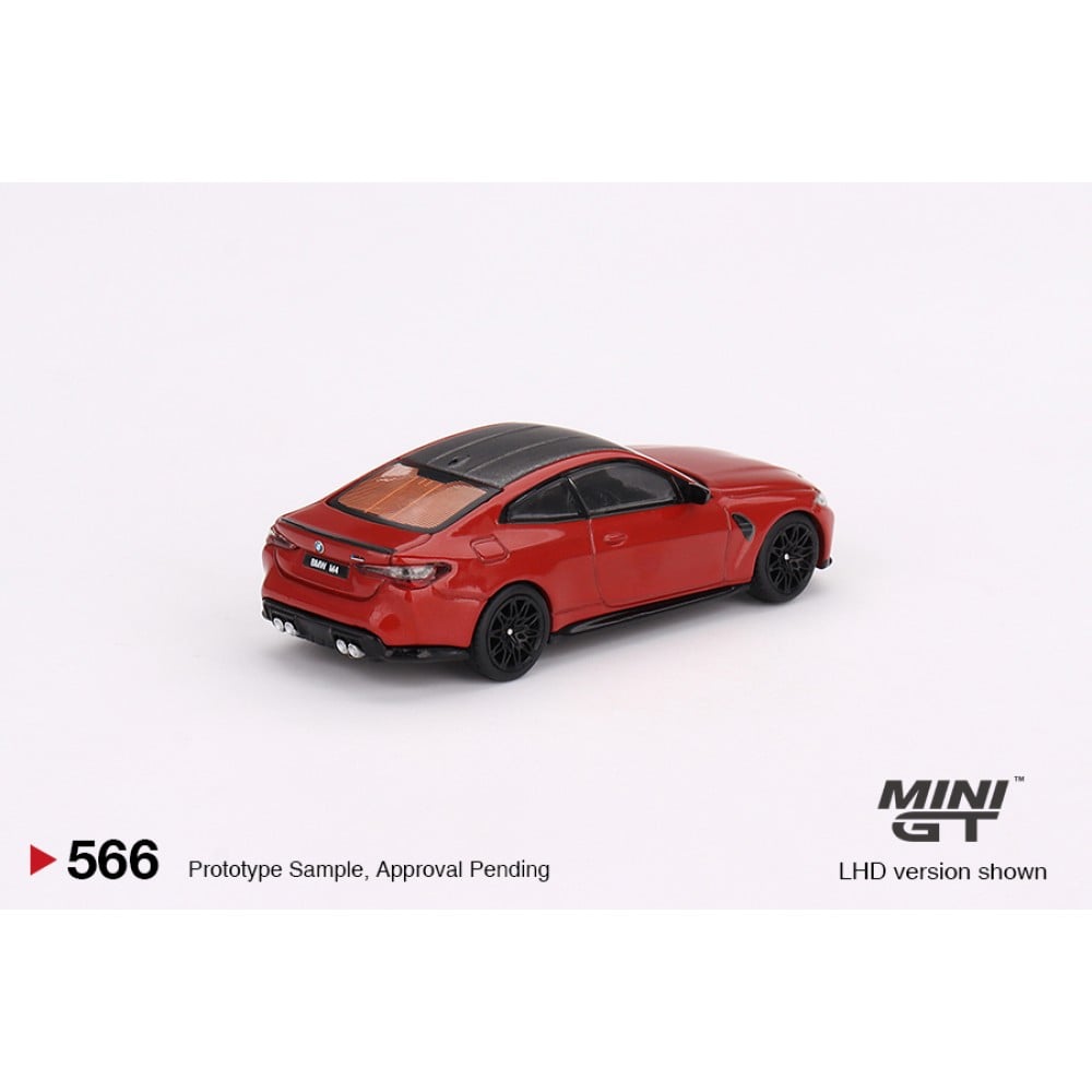 MGT00566-R - 1/64 BMW M4 COMPETITION (G82) TORONTO RED METALLIC (RHD)