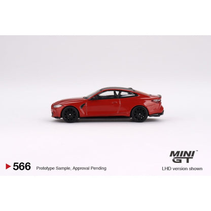 MGT00566-R - 1/64 BMW M4 COMPETITION (G82) TORONTO RED METALLIC (RHD)