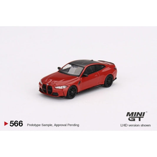 MGT00566-R - 1/64 BMW M4 COMPETITION (G82) TORONTO RED METALLIC (RHD)