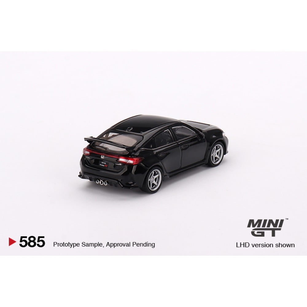 MGT00585-R - 1/64 HONDA CIVIC TYPE R CRYSTAL BLACK PEARL 2023 W/ADVAN GT WHEEL (RHD)