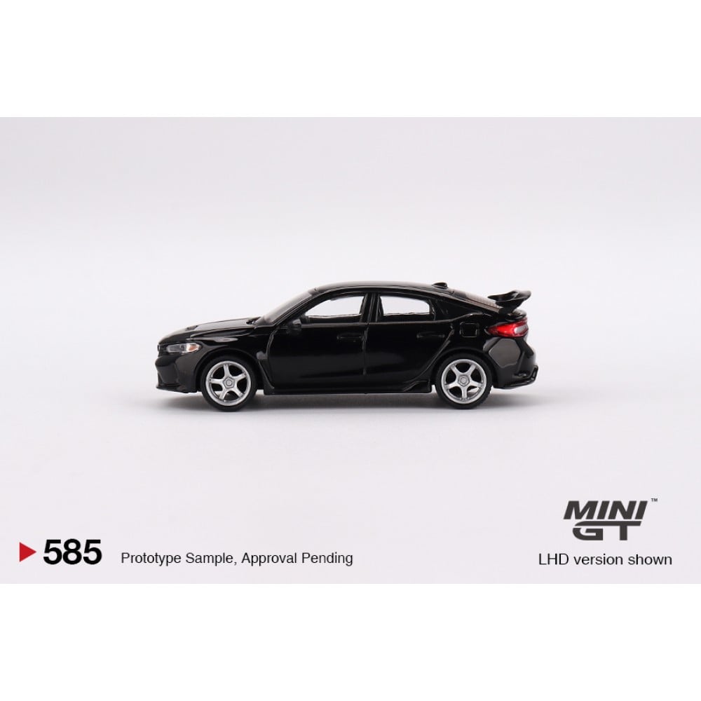 MGT00585-R - 1/64 HONDA CIVIC TYPE R CRYSTAL BLACK PEARL 2023 W/ADVAN GT WHEEL (RHD)