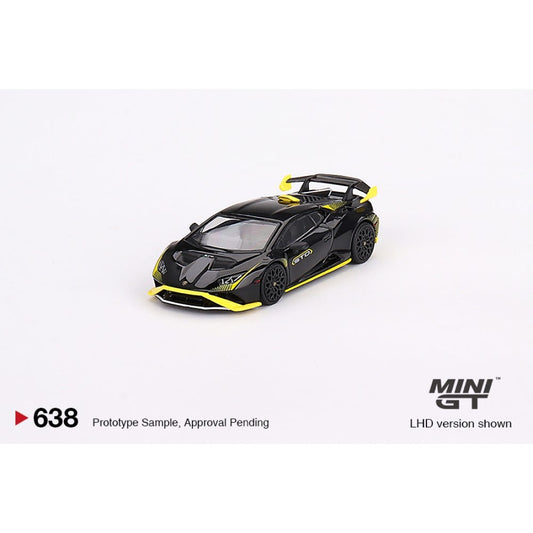 MGT00638-L - 1/64 LAMBOURGHINI HURACAN STO NERO NOCTIS