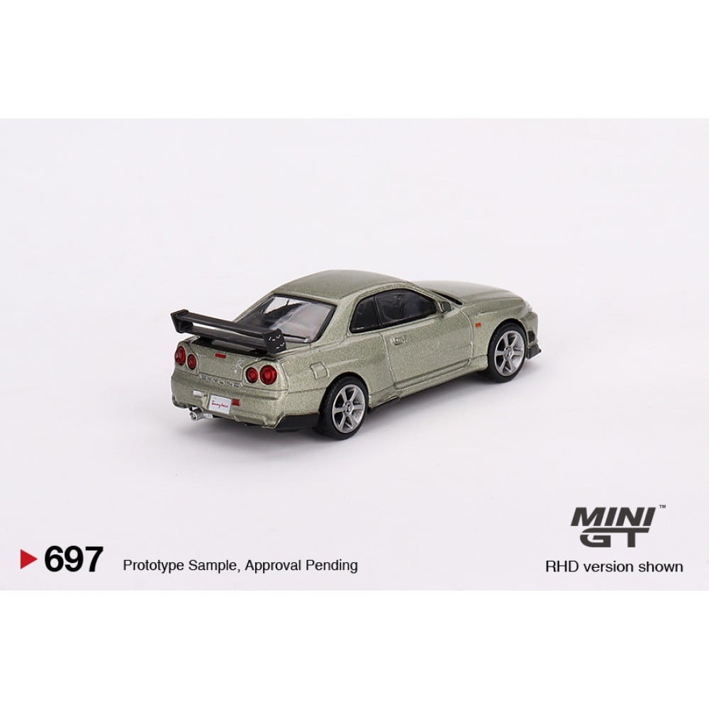 MGT00697-R - 1/64 NISSAN SKYLINE GT-R (R34) TOMMYKAIRA R-Z MILLENIUM JADE (RHD)