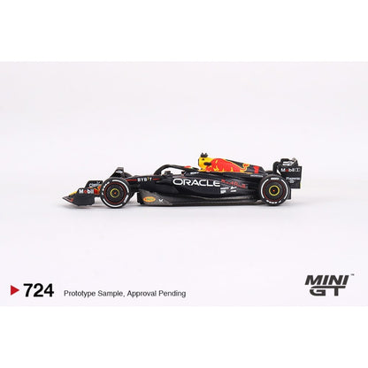 MGT00724-L - 1/64 ORACLE RED BULL RACING RB19 NO.1 MAX VERSTAPPEN 2023 F1 BAHRAIN GP WINNER